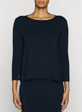 Bleusalt Malibu the Barbra Top Navy Minimalist Classic Large